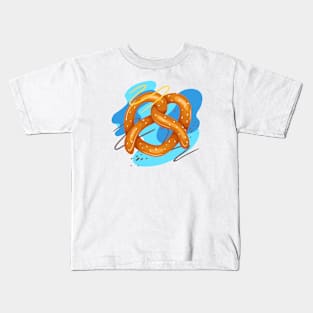 Tasty pretzel Kids T-Shirt